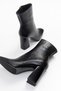 Tilla Black Patent Leather Women's Boots - 2