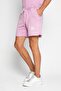 Unisex Pembe Washed Şort - 5