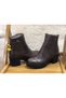 Women's Genuine Real Leather Thick Heeled Boots - 3