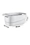 10 Liters. Multi-Purpose Organizer Retro Basket with Wooden Handles - 3