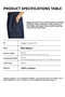 Women's Indigo Selvedge 7S6-50 Baggy Cocoon Denim Jean - 6