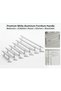 White Furniture Handle Kitchen Cabinet Drawer Children's Room Etc. Kulpu Emi̇r 5 Pieces 160 mm (16 cm) White