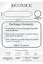 American Service, New Season 6-Piece Petrol Green Color Supla and Runner Cover Soft Sheet Set - 4