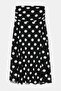 Black Polka Dot Long Tulle Skirt Tdrss26Et00058 - 5