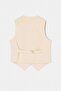 Beige Waist Adjustable Vest Tdrss26Ye00002 - 2