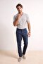 Indigo Straight Nefes Alabilir Kumaş Erkek Pantolon TMNSS26PL00029 - 2