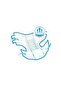 Adult Diapers with Waist Band Textile Surface S - Small - Small 60 Pieces (2Pk*30) - 5