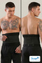 Premium Series Instant Fit Look Sauna Belt Thermal Strap Waist Corset Sweat Belt Waist Belly Tummy Toner Tightener Non-Slip Breathable Body Shaper Sports Fitness Belt - 3