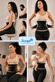 Premium Series Instant Fit Look Sauna Belt Thermal Strap Waist Corset Sweat Belt Waist Belly Tummy Toner Tightener Non-Slip Breathable Body Shaper Sports Fitness Belt - 2