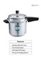 DELICI 3Liters Stainless Steel Pressure Cooker 3L (SPC3E) Quick Heating Induction Base - 7