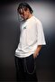 Men's White Prelude Printed Oversized Tshirt - 3