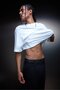 Men's White Boxy Fit Basic Tshirt - 3