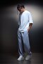 Men's Gray Basic Jogger Pants Tracksuit - 2