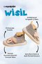 Wisil Girls & Baby Velcro, Flexible, Soft Orthopedic Sole Pink First Step and Sports Shoes - 2
