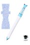 0.5mm 3 in 1 Ballpoint Pen Blue Black Red Writech W-6254