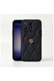 Xiaomi Poco X6 Pro 5g Compatible Case Zebana Camellia Leather Case Black