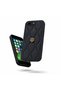 Apple iPhone 6 Plus Compatible Case Camellia Leather Case Black - 2