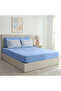 Double Floral Patterned Multi-Purpose Bedspread & Pique Set with 4 Pillowcases and Elastic Sheets - 5