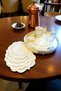 Milano 6-Piece Special Embroidered Coffee Presentation Napkins, Cocktail Napkins, Party Napkins-Silver/Gold - 5