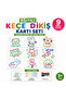 Educational Felt Sewing Card Set of 9 – Handicraft Skill-Enhancing Sewing Game for Children (Ages 3+)