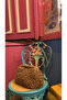 Handmade Wicker Clutch Handbag 36X20Cm Wicker Color