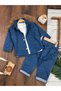 3-Piece Baby Boy/Child Set with Short Sleeve Badge and Lycra Jeans - 2
