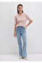 Short Sleeve Pink Sweater Slim Fit / Slim Fit 1710702-90663 - 4