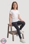 Girls' Leggings - Star Patterned Black Soft, Stretchy, Comfortable Cotton Anti-Sweat Girls' Leggings - 3
