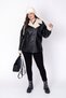 FUR INSIDE LEATHER COAT - 6