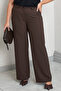 Stone-Embellished Wide-Leg Crepe Pants - 3