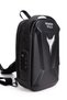 Black Men's Biker Cross Shoulder and Waist Bag Hard Shell Design with Dual Direction Strap - 5