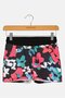 Kids Girl Floral Print Basic Shorts, Multicolor - 2