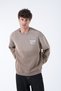 Unisex Washable Lettering Printed Oversized Sweatshirt Vintage Look Distressed - 2