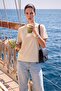 Women's Crew Neck Cotton Oversize Relaxed Short Sleeve T-Shirt
