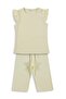 Kaprili 6-9 Years Old Pajama Set - Yellow