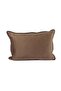 Isla Brown Velvet Single Bird 40X60 Pillow Cushion - 2