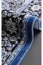 Tulip Altar Prayer Rug Ultra Luxury 100% Modal, Dense Woven Carpet Prayer Rug - Cobalt Blue (80X120 cm) - 5