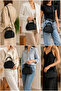 Original Women's Mini Hand and Shoulder Bag with Cross Adjustable Strap Small Size Minimal Shoulder Bag - 7