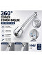 360 Degree Swivel Kitchen Faucet Head Flexible Turbo Flex Pressure-Saving 2-Function Sink Spout - 5