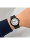 Silicone Band Black Color White Dial Gift Boy's Wristwatch - 2