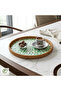 Asuan Handmade Rattan Tray 35 cm – Natural Wicker Presentation Tray, Bohemian Decorative Serving Tray - 3