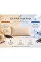 Lavender Filled Eye Pillow 100% Pure Cotton Washable Cover (Bej) - 6