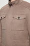 معطف فرو من فرو المنك بقصة ضيقة وقابل للفصل - 3