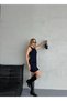 Rochie din denim cu bretele - 3