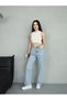 Palazzo Denim Pants - 2