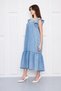 Rochie lungă din denim - 2