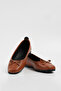 Women's Mink Daily Bowknot Low Heel Comfortable Ballerinas Byndfmrc01 - 2