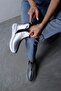 Women's Silver Elora Double Zippered Stone Detailed Waterproof Parachute Boots 4cm Byndevv01 - 3