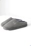 Men's Gray Velvet House Slippers 3cm Byndkdf01 - 2