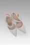 Women's White Pointed Toe Colorful Heeled Ankle Leather Stiletto 11cm Byndbs7155 - 8